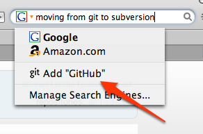 Easily Install the FF GitHub Search