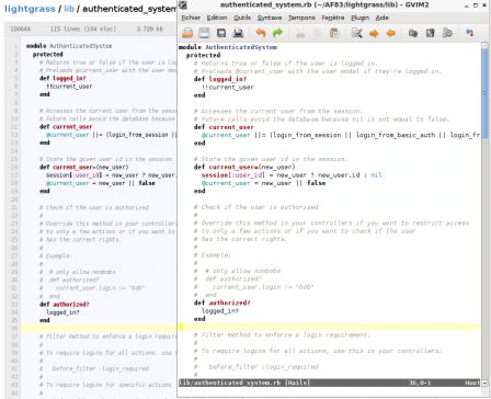 Supercharged Vim Theme