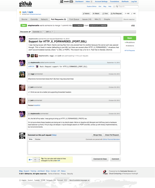 Refreshed Pull Request Discussions