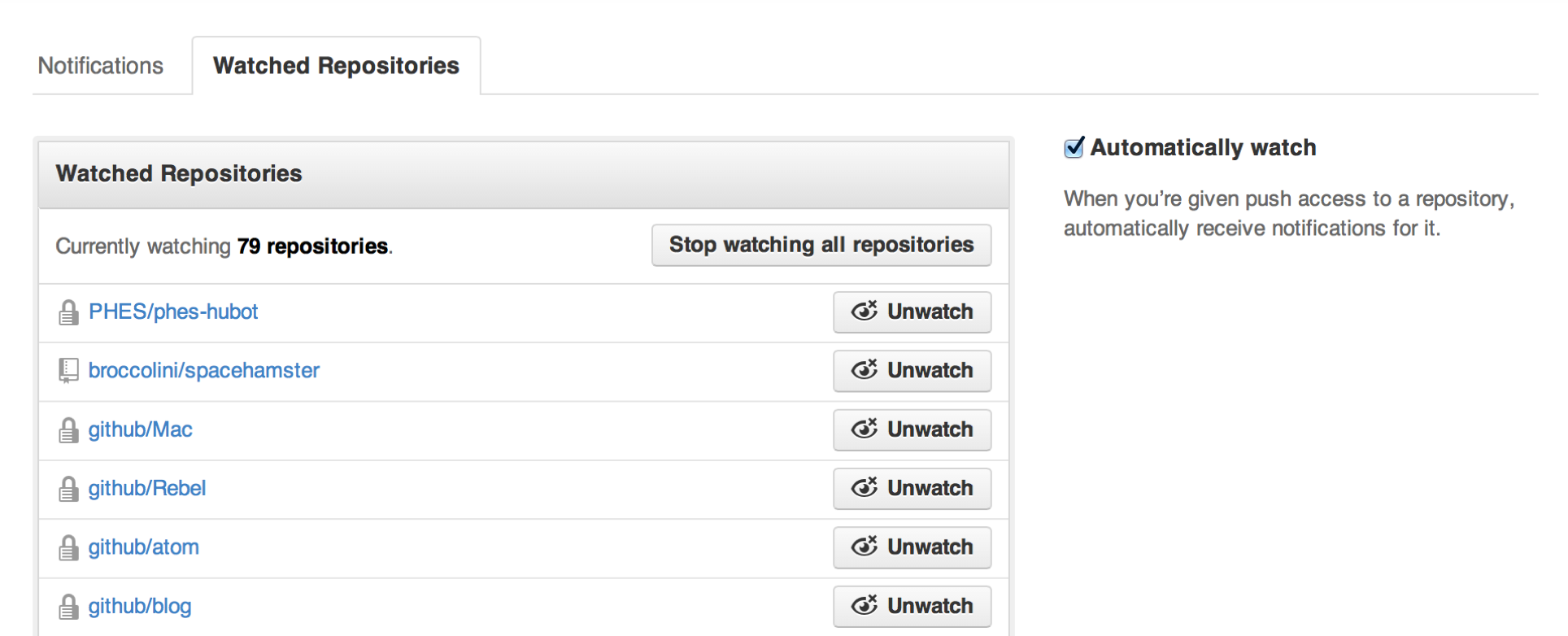 Ability to Watch a project but only for releases · Issue #410 · isaacs/ github · GitHub