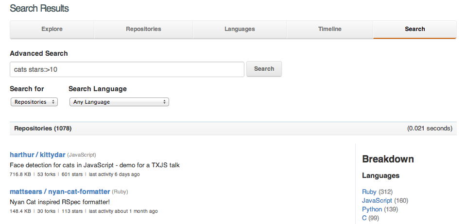 Search Syntax Improvements - The GitHub Blog