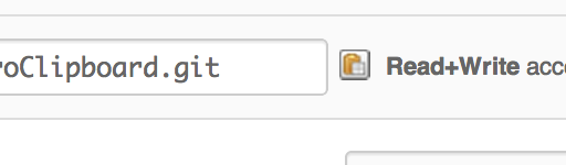 A More Transparent Clipboard Button