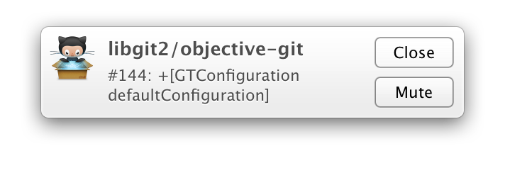Better Notifications in GitHub for Mac