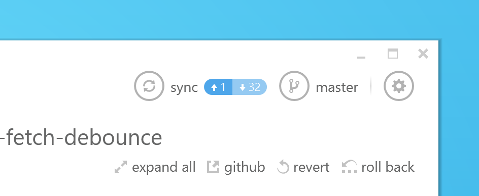 Stay in sync with GitHub for Windows