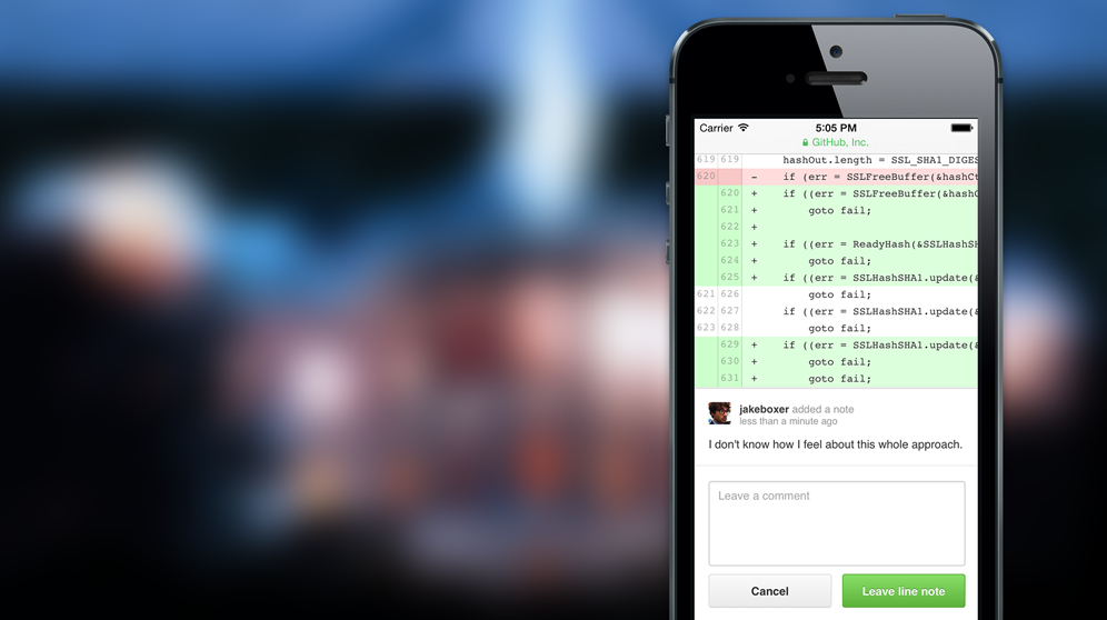 Write line notes from your phone