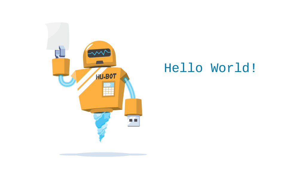 Help, Walkthrough: Hello World