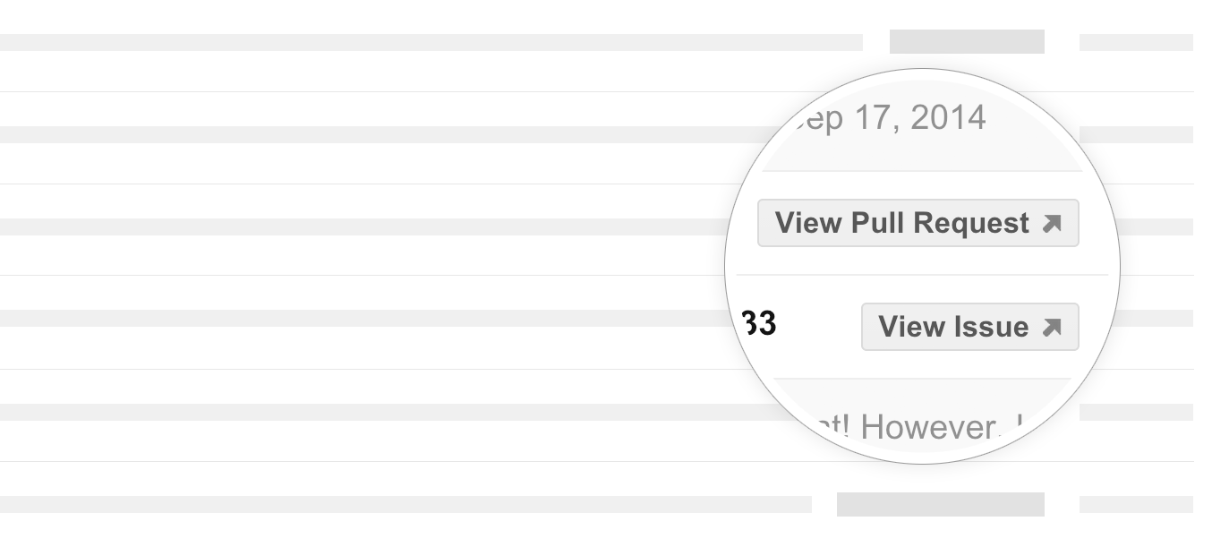 View Issue/Pull Request buttons for Gmail