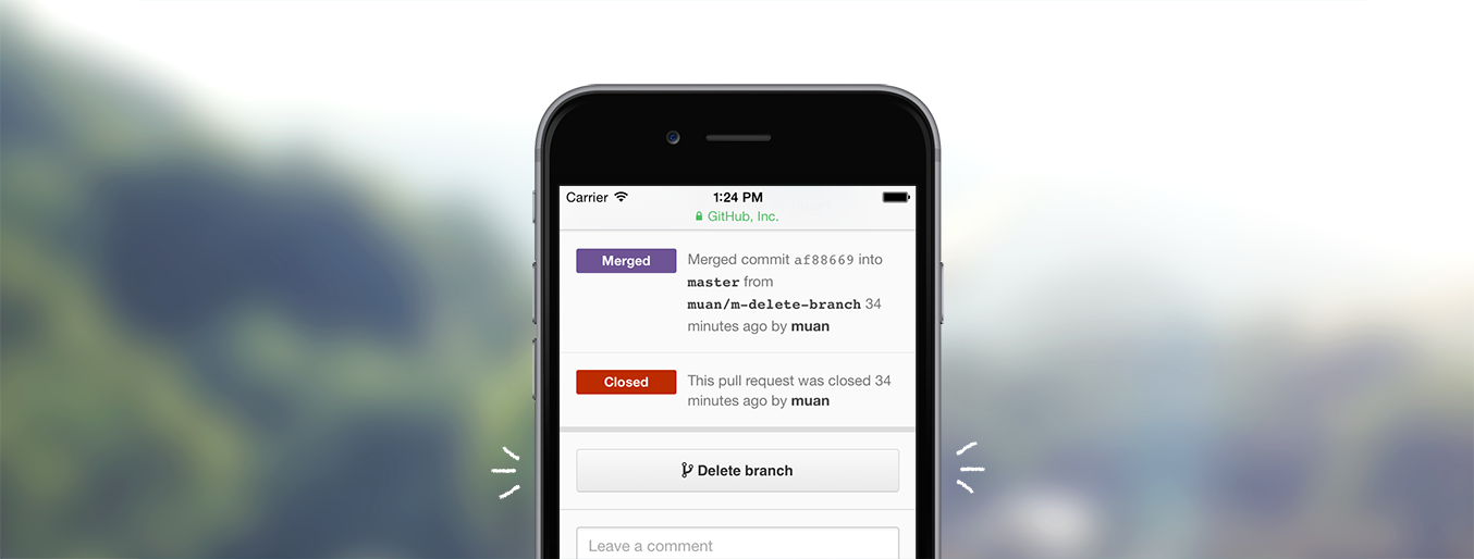 Delete merged branches from your phone
