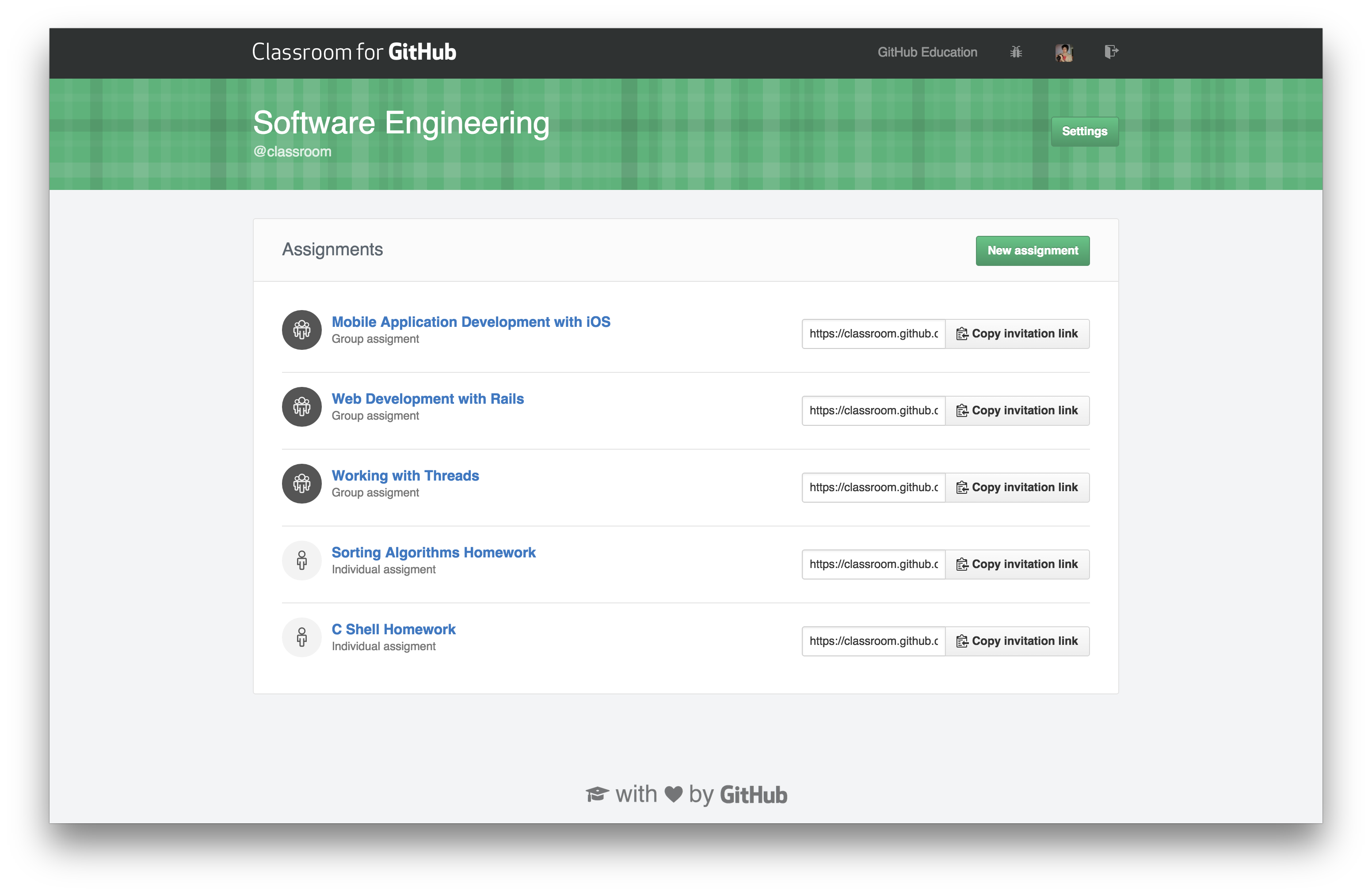 Teachers, Manage Your Courses With Classroom For GitHub - The GitHub Blog