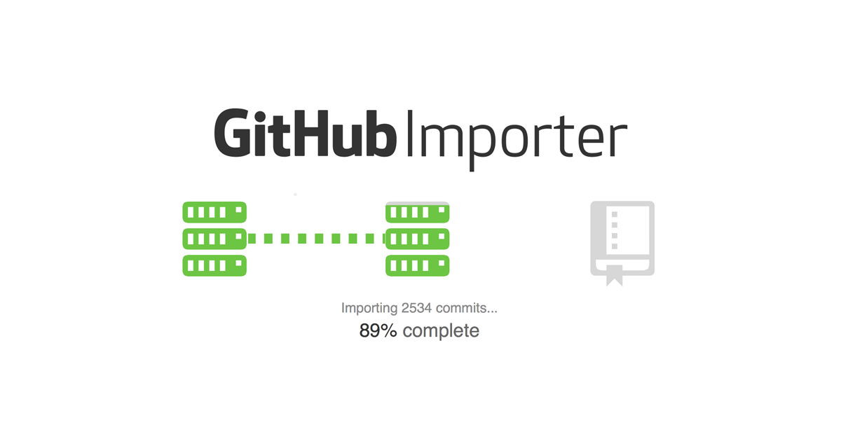 Migrate your code with the GitHub Importer