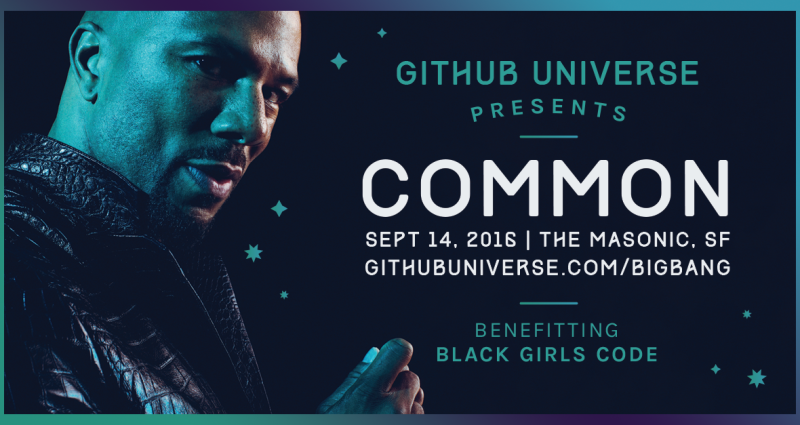 GitHub Universe Big Bang Benefit Concert