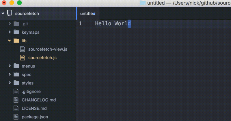 Building your first Atom plugin - The GitHub Blog