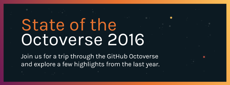 Join us on a trip through the Octoverse
