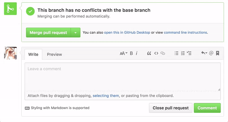 Rebase with conflicts