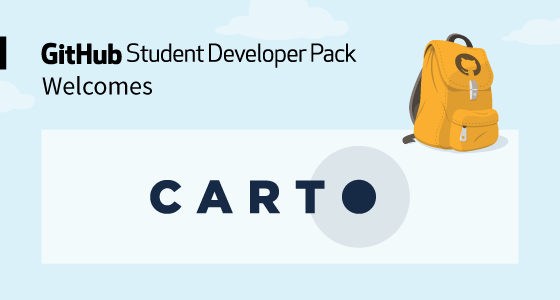 CARTO adds data insights to the Student Developer Pack