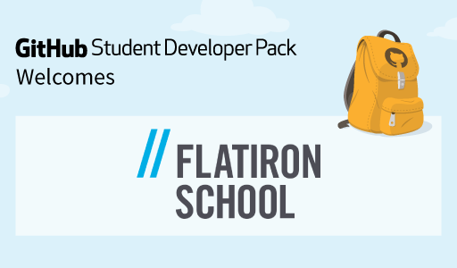 Flatiron School joins the GitHub Student Developer Pack