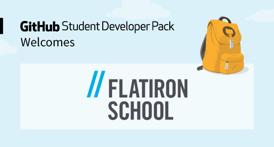 Flatiron School joins the GitHub Student Developer Pack