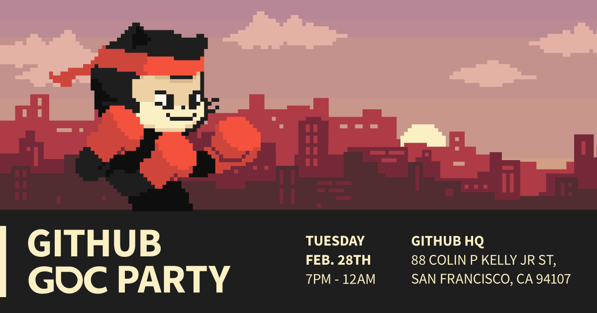 GitHub GDC Party 2017