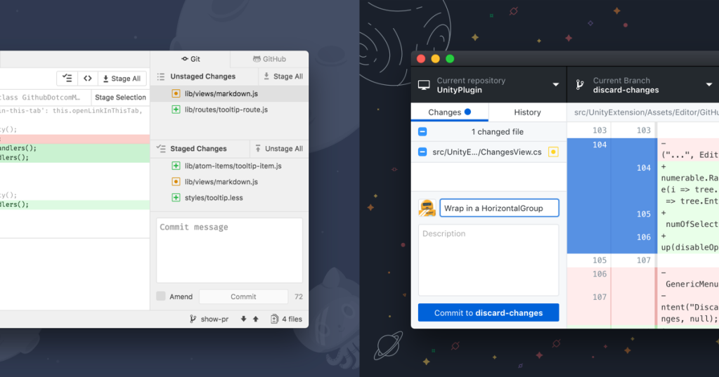 Announcing Git Integration for Atom and GitHub Desktop Beta - The ...