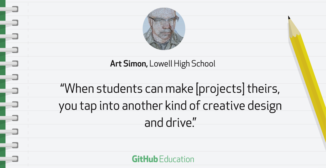 Teaching recursion with fractals at Lowell High School