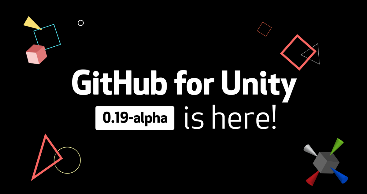 GitHub for Unity 0.19-alpha released