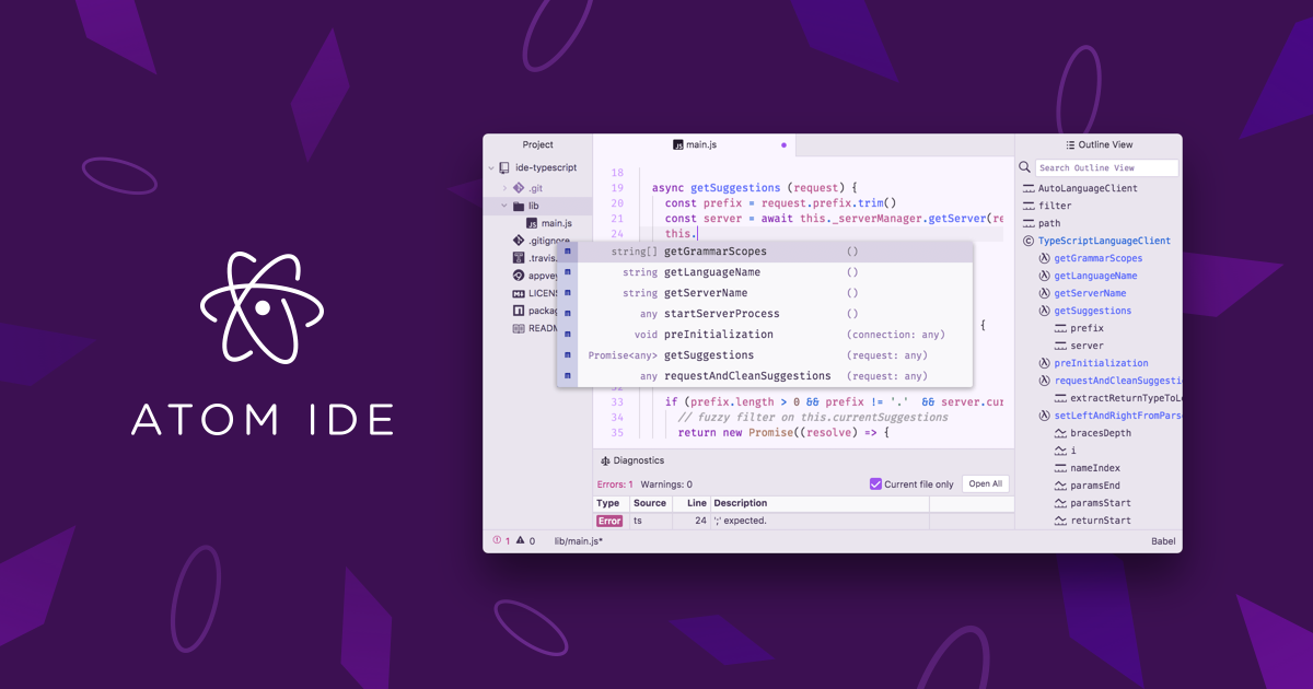 Introducing Atom-IDE