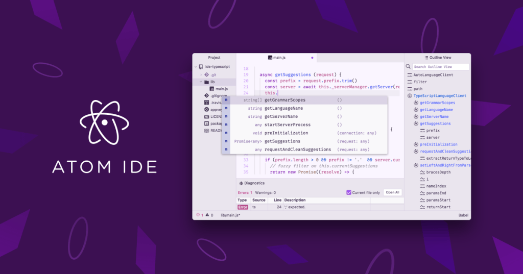 Introducing Atom-IDE - The GitHub Blog