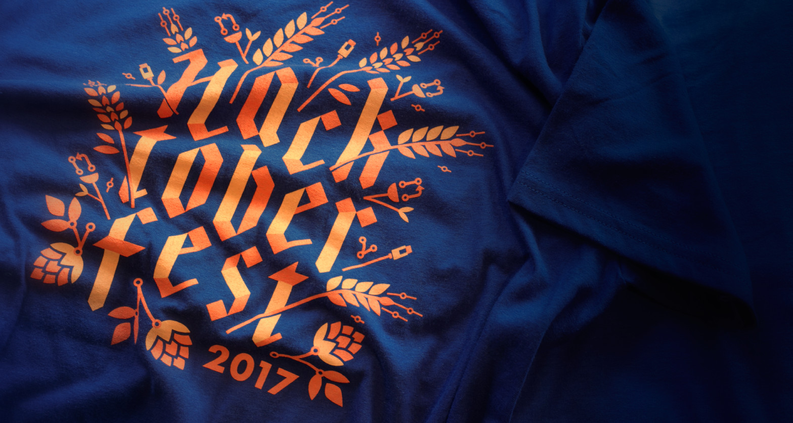 Free Hacktoberfest 2017 T-shirt for completing four pull requests