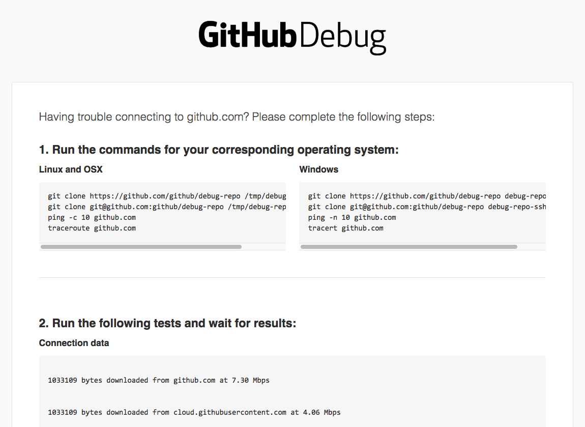 GitHub Debug