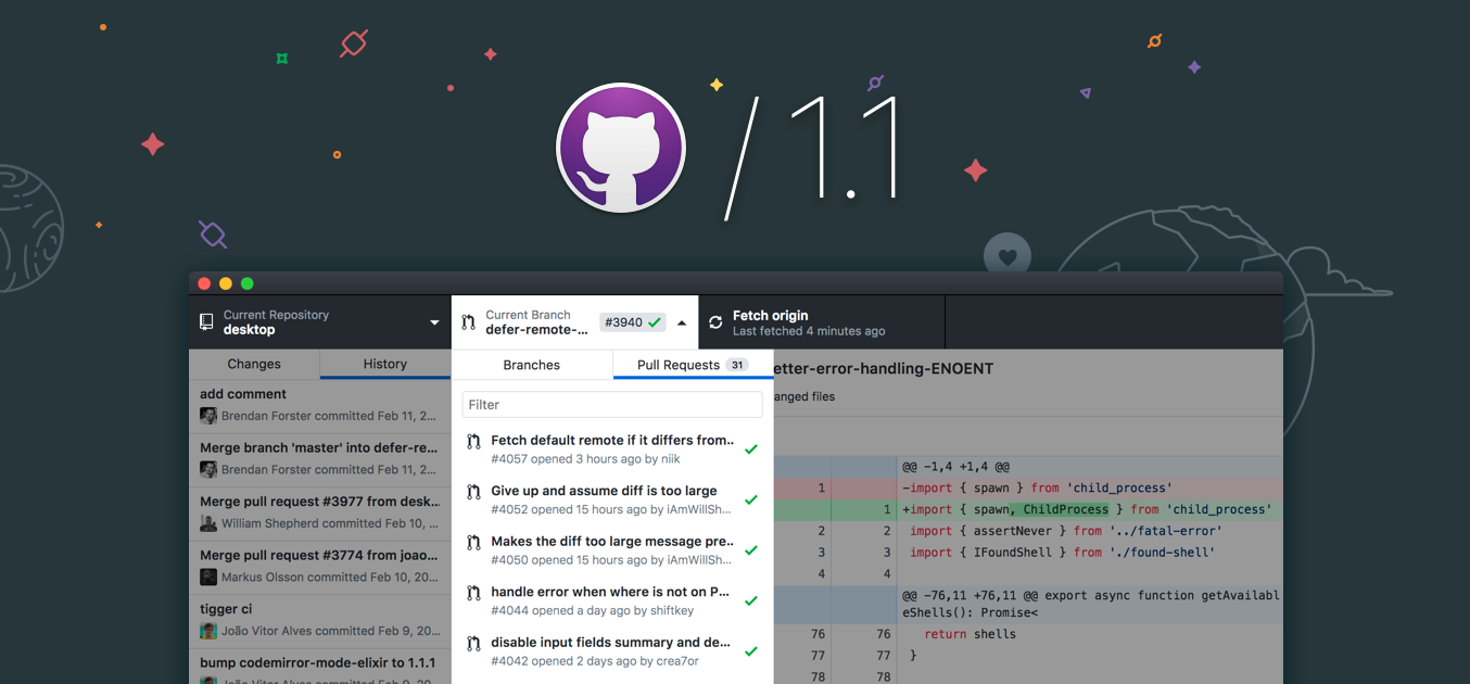 github deskt