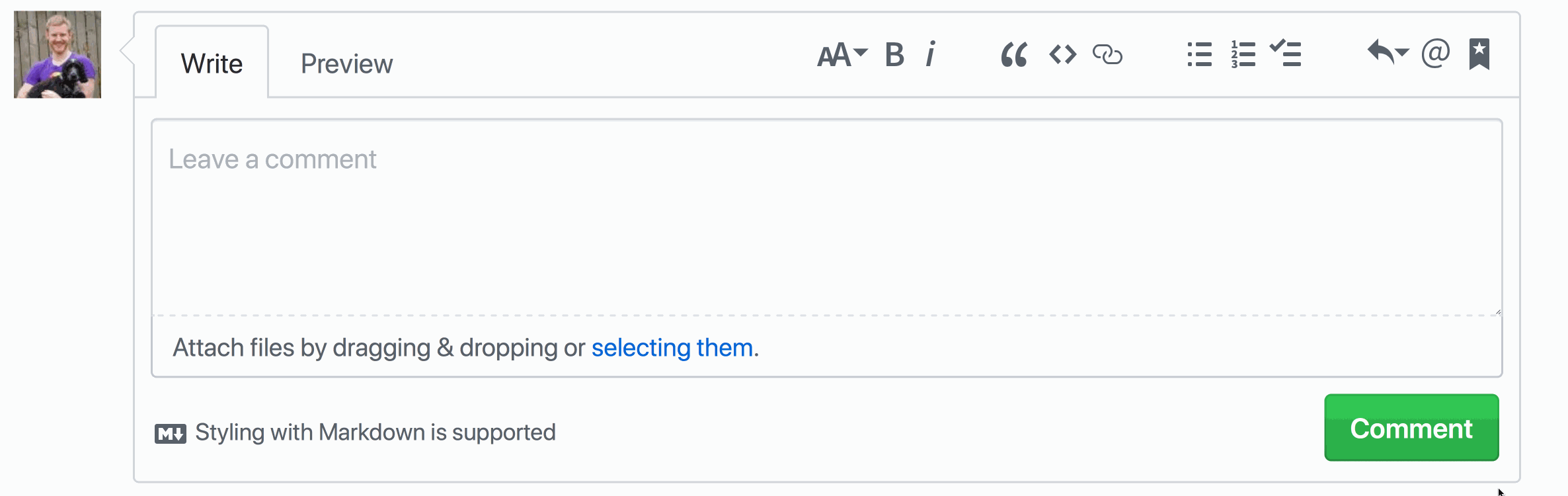 Saved replies keyboard shortcuts