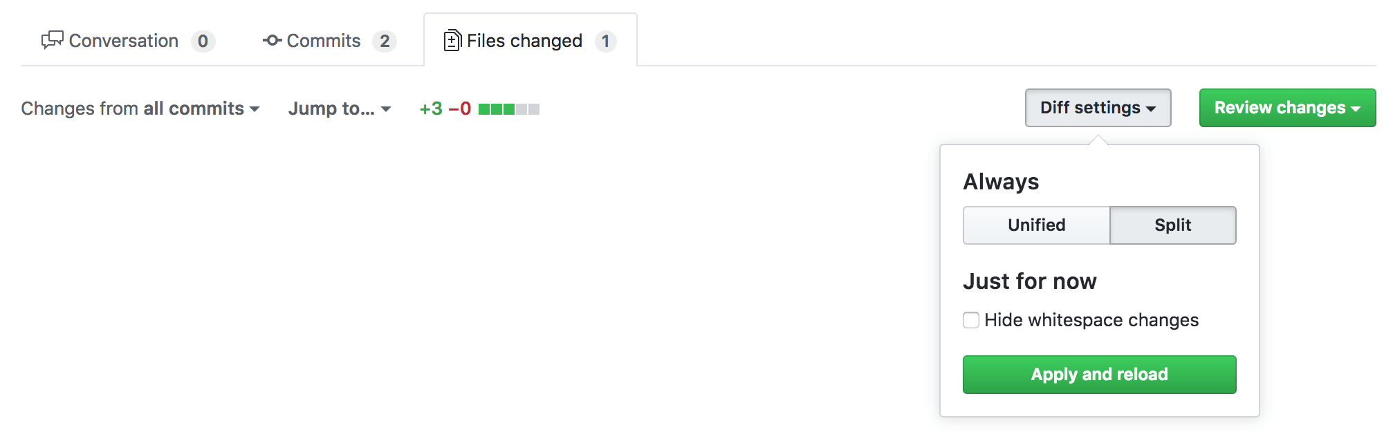 Ignore White Space In Code Review The GitHub Blog