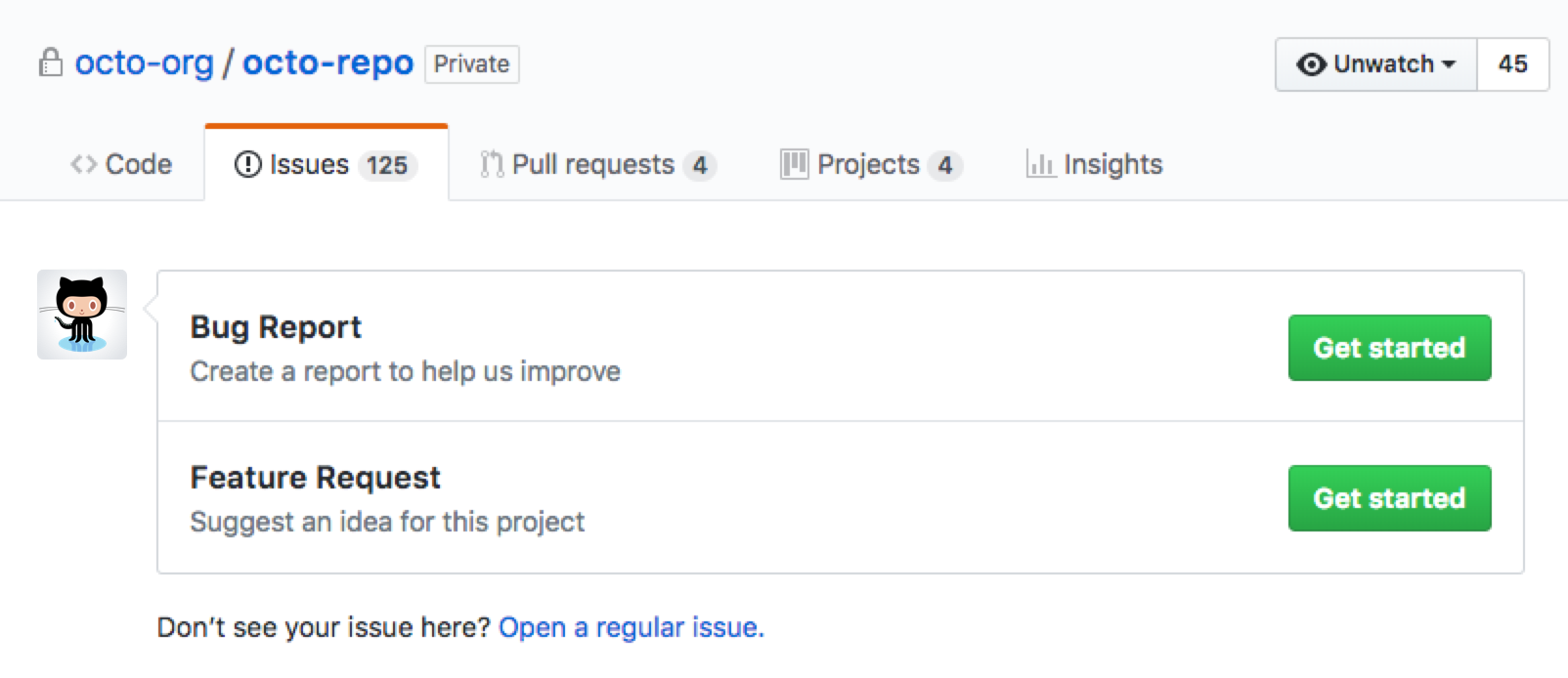 Issue Template Improvements The Github Blog