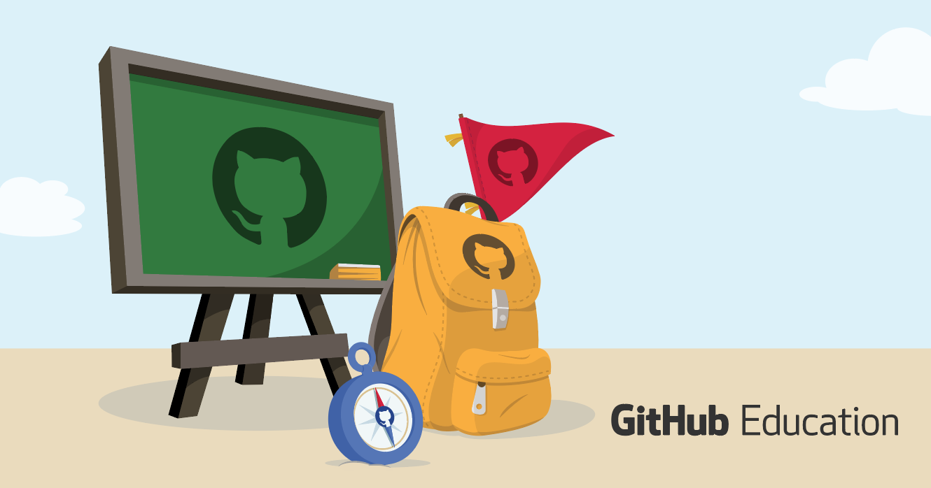 GitHub Education banner image