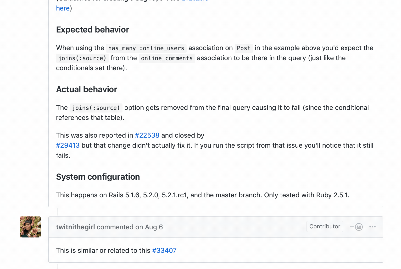 Issue and pull request hovercards