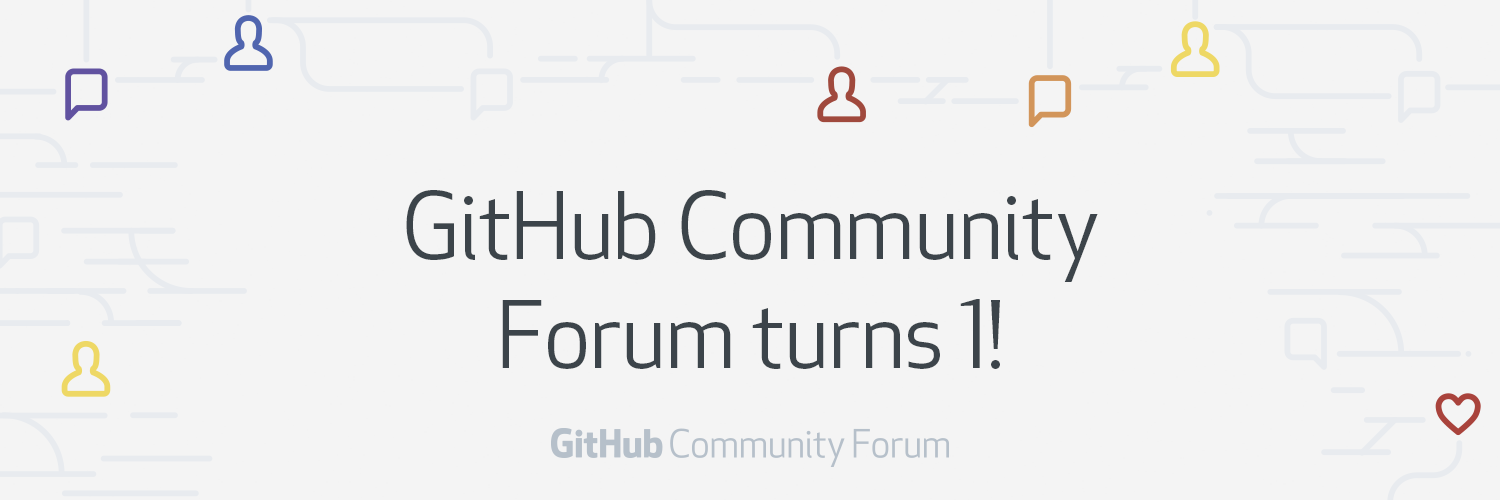 GitHub Community Forum turns 1