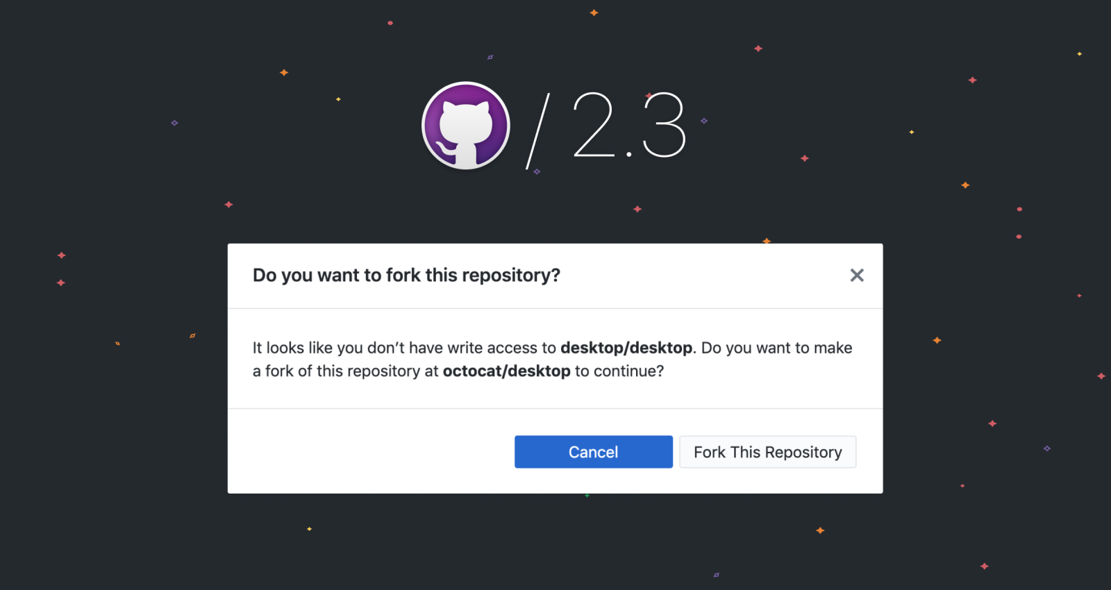 GitHub Desktop 2.3 removes obstacles to help you be more productive