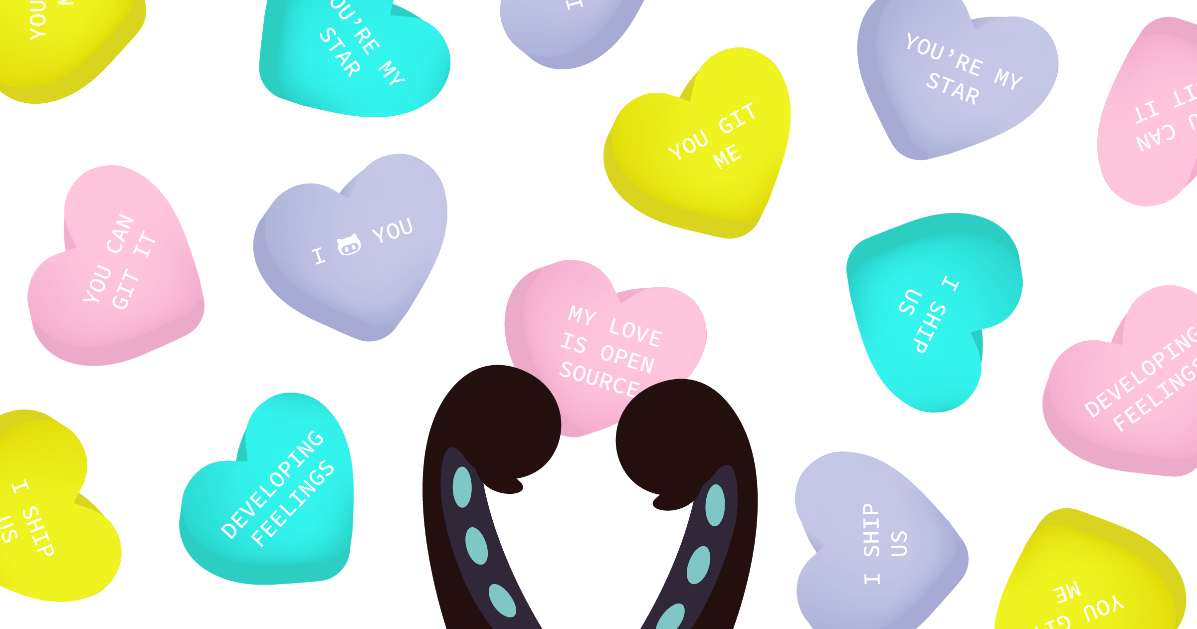 Show open source some love and win a GitHub Hoodie with #OpenSourceValentine