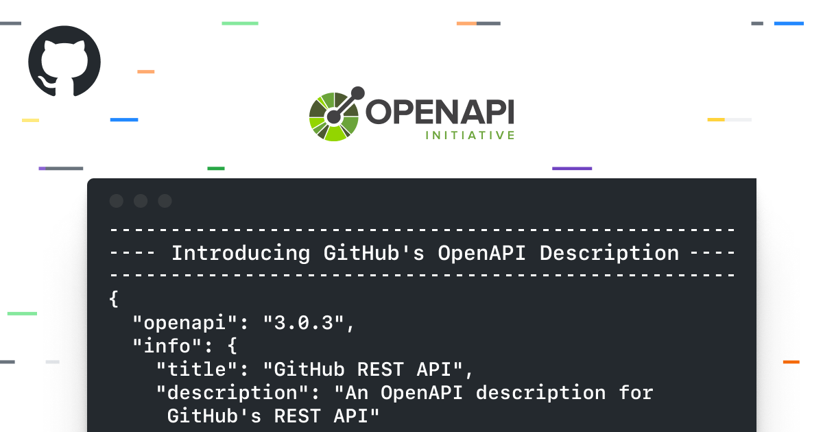 Introducing GitHub's OpenAPI Description