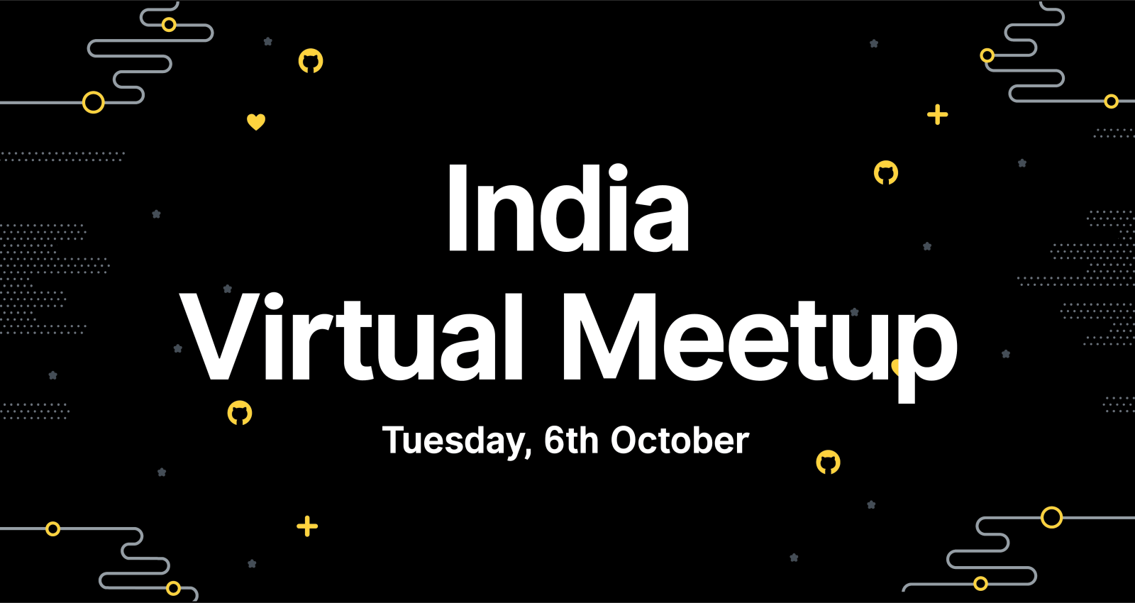 GitHub India Virtual Meetup - Open Source & Hacktoberfest