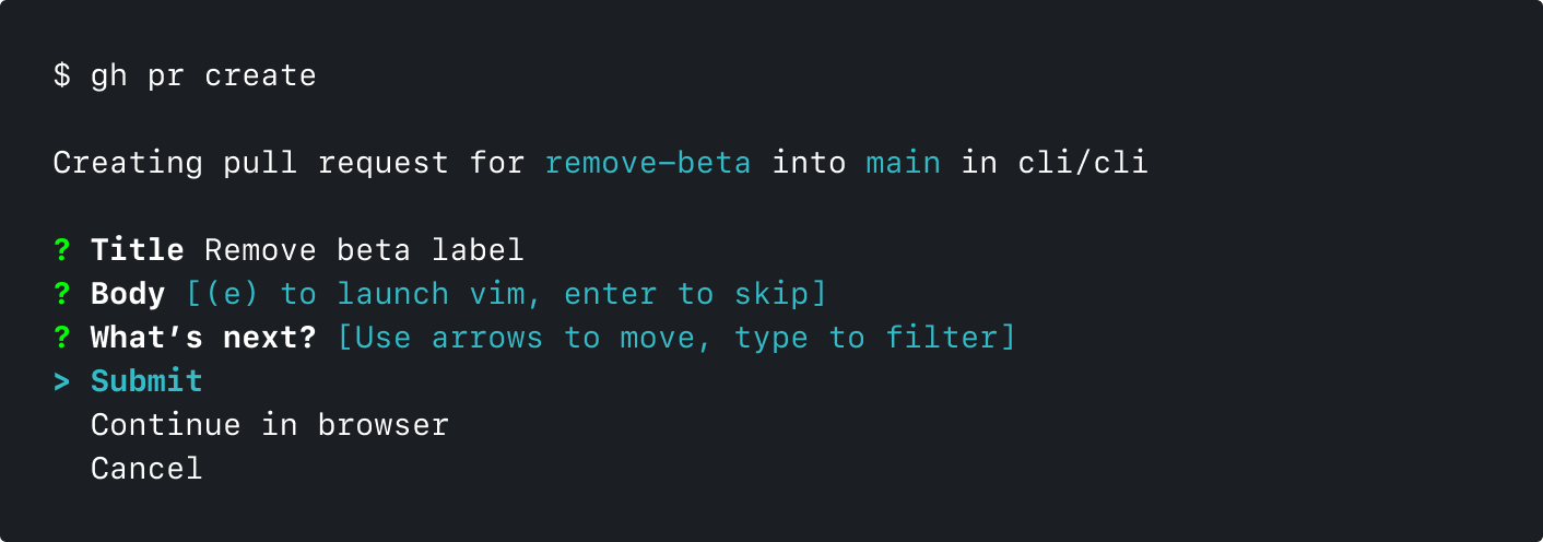 GitHub CLI 1.0 is now available - The GitHub Blog