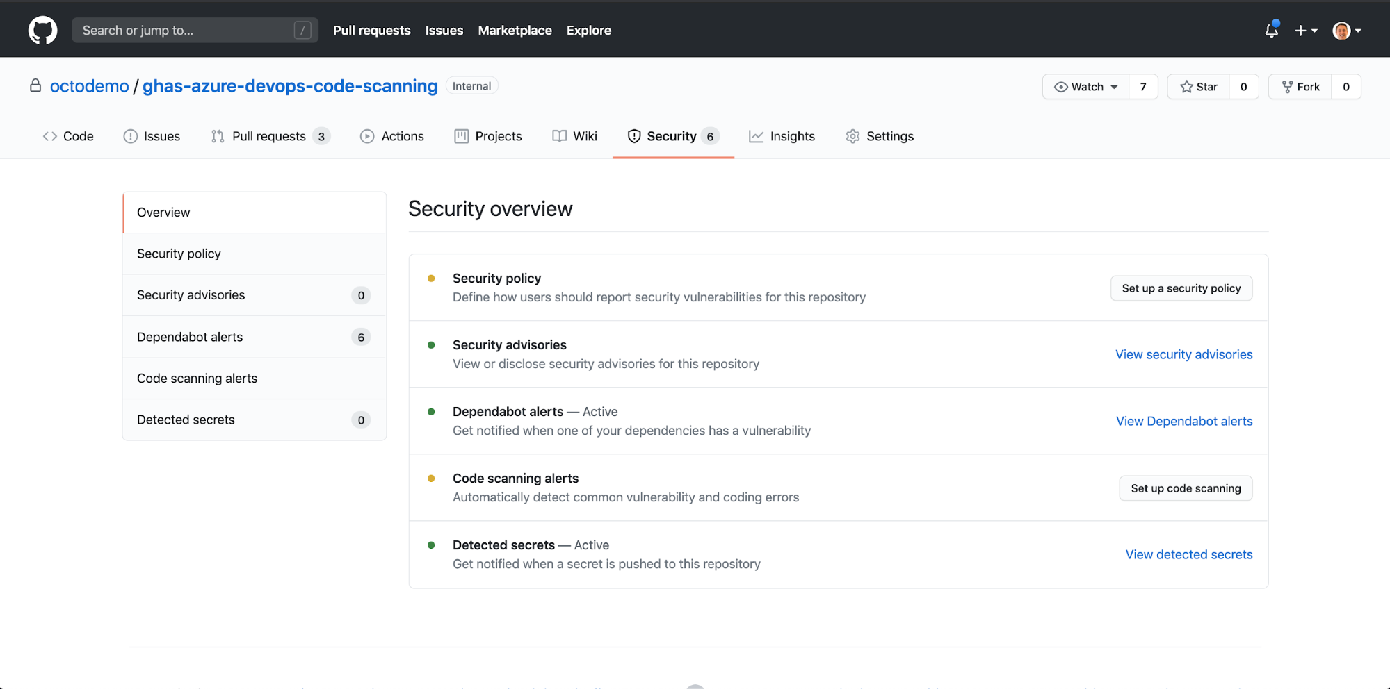 Code Scanning A Github Repository Using Github Advanced Security Within An Azure Devops 2073