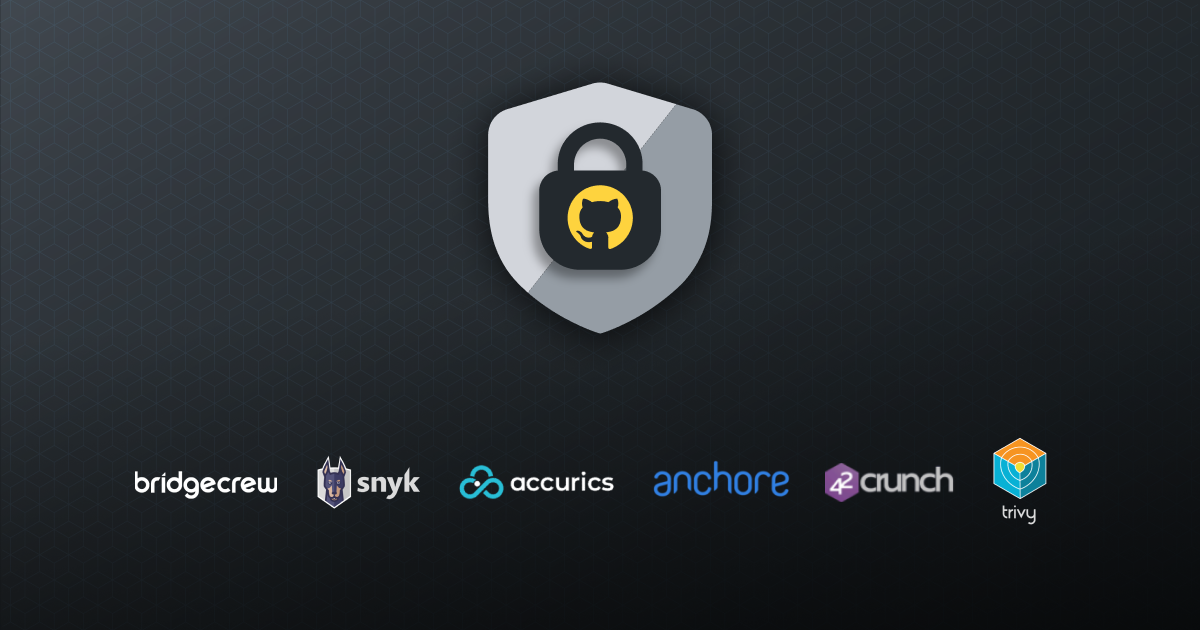 Announcing third-party code scanning tools: infrastructure as code and container scanning