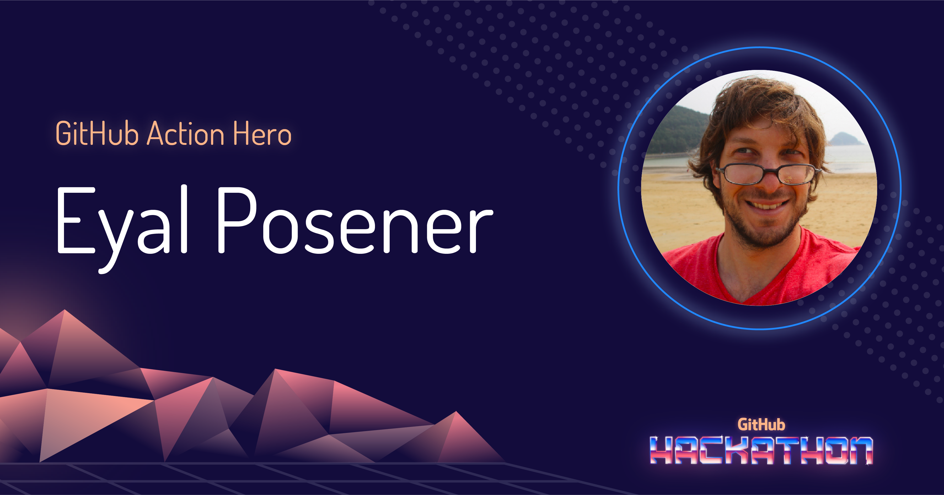 Github Action Hero Eyal Posener And Go Action The Github Blog