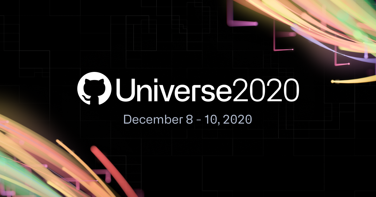 2020 GitHub Universe Micro-Mentoring Application