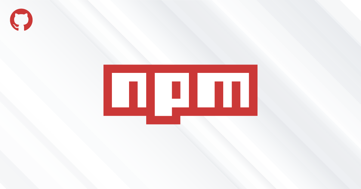 npm install from github example