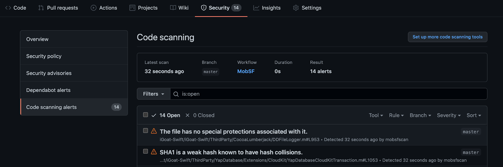 15+ New Code Scanning Integrations With Open Source Security Tools ...