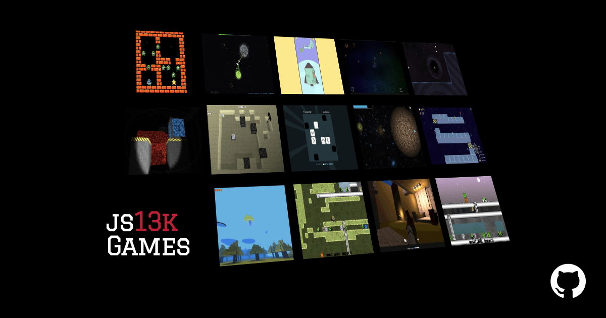 13 tiny and terrific entries from the js13kGames competition