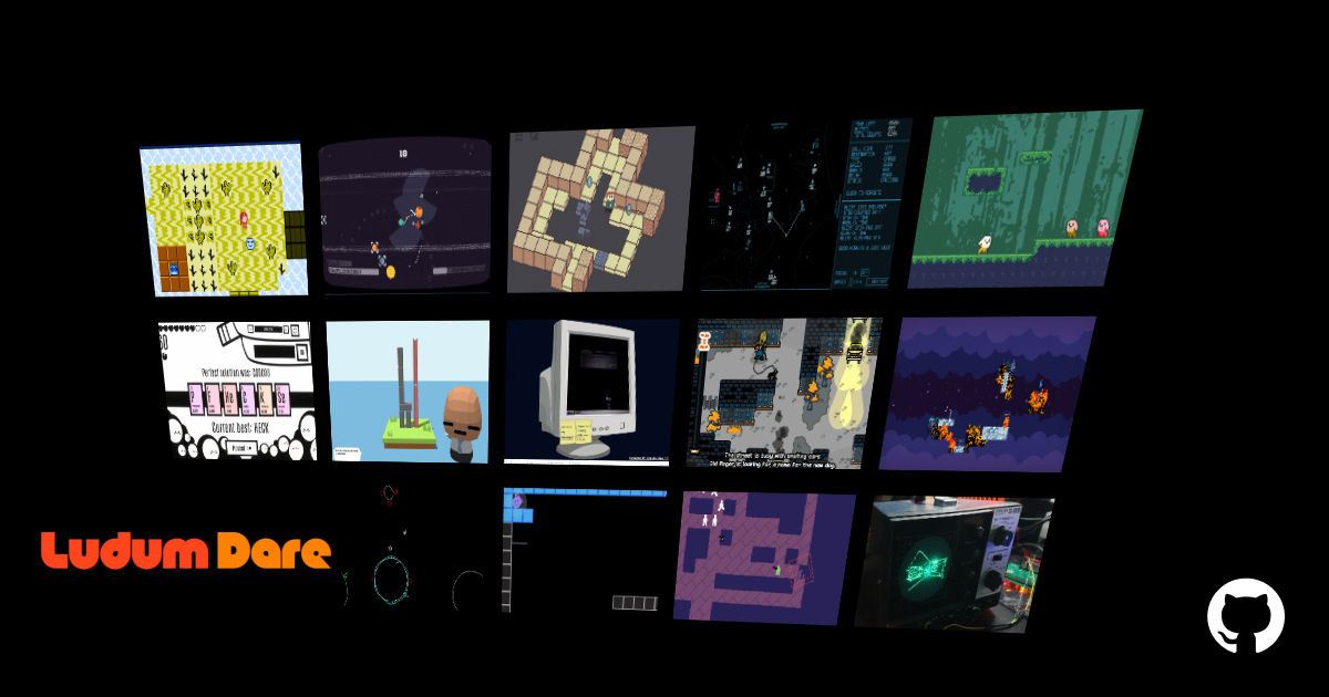 20 of our favorite games + source code from Ludum Dare 50 - The GitHub Blog