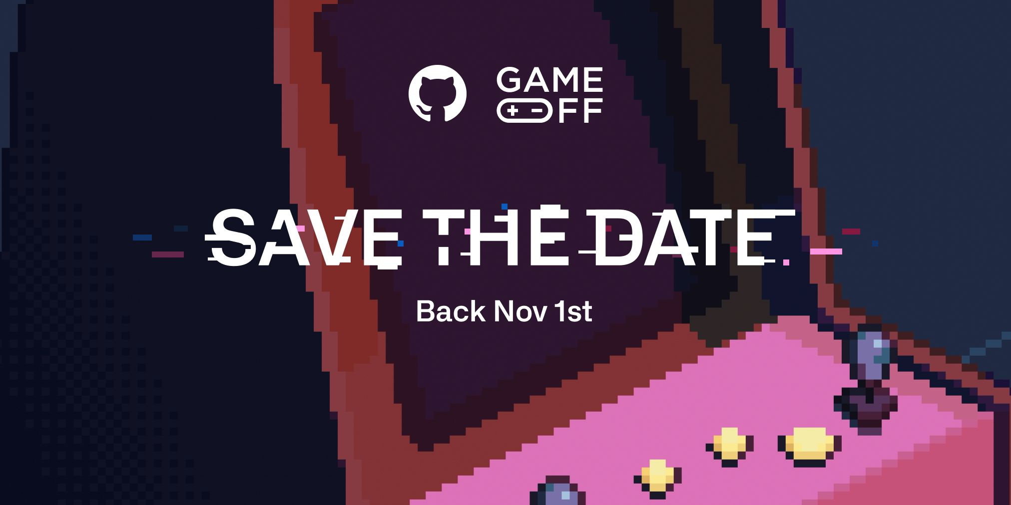 đź’ľ Save the date for GitHub Game Off 2021